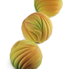 Silikonowa forma do ciastek i monoporcji, wydmy, 4x 130 ml, 100x380x60 mm | DINARA KASKO, Dunes Mini