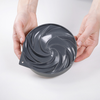 Silikonowa forma do tworzenia okrągłych ozdób na wierzch tart, ciast i deserów, arabesque, 250 ml, 140 mm | DINARA KASKO, TART Arabesque