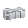 Stół chłodniczy z agregatem, drzwiami pełnymi, rantem puszkowym i kapinosem 1825x700x850 mm | DORA METAL, DM-S-94003
