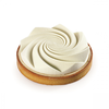 Silikonowa forma do tworzenia okrągłych ozdób na wierzch tart, ciast i deserów, spirala, 250 ml, 140 mm | DINARA KASKO, TART Spiral