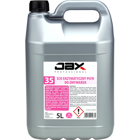 Enzymatyczny eco płyn myjący do zmywarek 5 l | JAX, 35