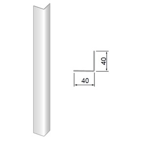 Narożnik zewnętrzny ze stali nierdzewnej 1200 mm | DORA METAL, DM-3509.5