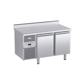 Stół chłodniczy z agregatem i drzwiami pełnymi 1325x700x850 mm | DORA METAL, DM-94002