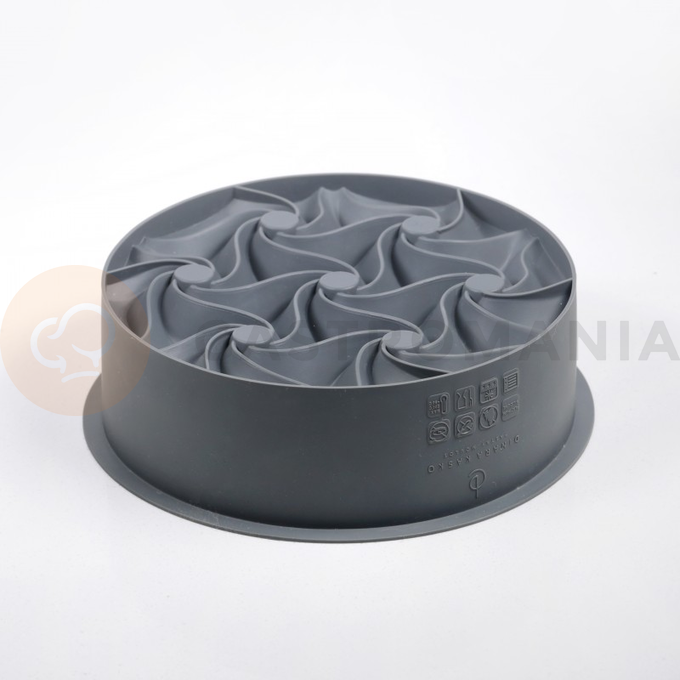Silikonowa forma do ciast i deserów, tesselation 1350 ml, 180x180x50 mm | DINARA KASKO, Tesselation