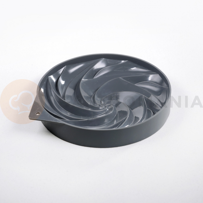 Zestaw 5 silikonowych form do tworzenia okrągłych ozdób na wierzch tart, ciast i deserów, 5x 250 ml, 140 mm | DINARA KASKO, TART Kit
