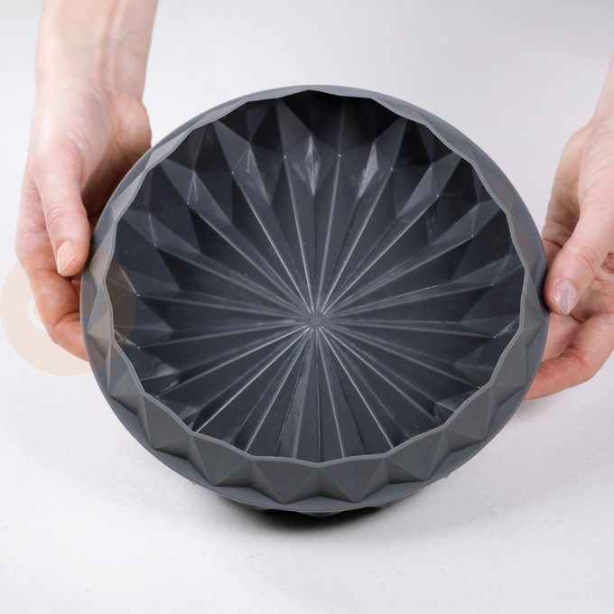 Silikonowa forma do ciast i deserów, origami 1350 ml, 180x180x55 mm | DINARA KASKO, Origami