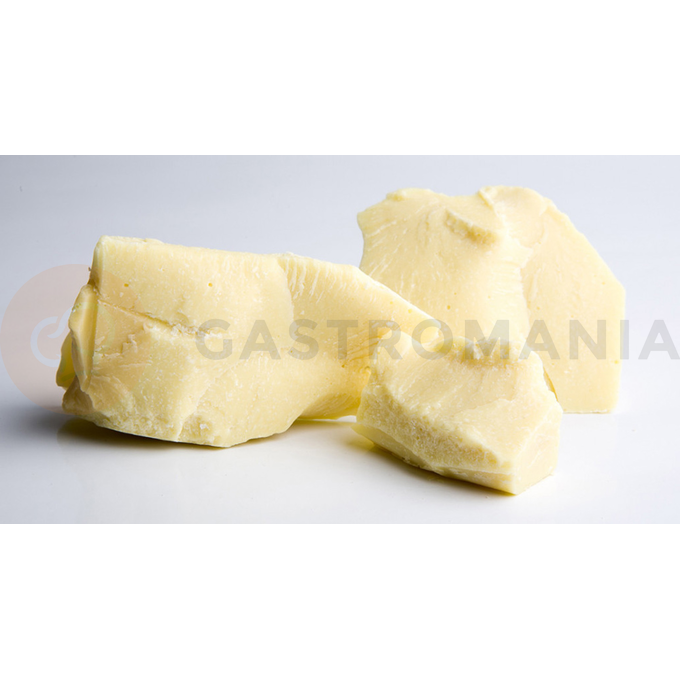 Naturalne dezodoryzowane masło kakaowe 0,5 kg, torba | NATRA CACAO, Cacao Butter