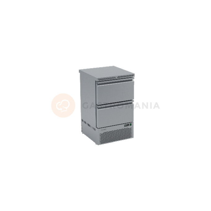 Stół mroźniczy kompaktowy z agregatem i szufladami 500x530x890 mm | DORA METAL, DM-S-95043.2