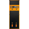 Piec do pizzy elektryczny, sterowanie elektroniczne, piekarniczy modułowy szamotowy, 6x 40 cm, 4x 600x400 mm, 1130x1400x410 mm | RESTO QUALITY, BAKE D6