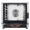 Piec konwekcyjno-parowy, 6xGN1/1, 6x 600x400 mm, sonda, 9 programów, 7,65 kW, 840x910x830 mm | RESTO QUALITY, FED06