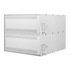 Piec do pizzy elektryczny, sterowanie manualne, piekarniczy modułowy szamotowy, 4+4x 40 cm, 2+2x 600x400 mm, 1130x985x750 mm | RESTO QUALITY, BAKE 44