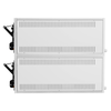 Piec do pizzy elektryczny, sterowanie elektroniczne, piekarniczy modułowy szamotowy, szeroki, 6+6x 40 cm, 4+4x 600x400 mm, 1540x985x750 mm | RESTO QUALITY, BAKE D66/L