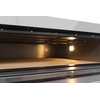 Piec do pizzy elektryczny, sterowanie elektroniczne, piekarniczy modułowy szamotowy, 6x 40 cm, 4x 600x400 mm, 1130x1400x410 mm | RESTO QUALITY, BAKE D6