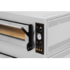 Piec do pizzy elektryczny, sterowanie manualne, piekarniczy modułowy szamotowy, 4+4x 40 cm, 2+2x 600x400 mm, 1130x985x750 mm | RESTO QUALITY, BAKE 44