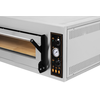 Piec do pizzy elektryczny, sterowanie manualne, piekarniczy modułowy szamotowy, 4x 40 cm, 2x 600x400 mm, 1130x985x410 mm | RESTO QUALITY, BAKE 4