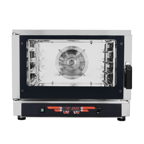 Piec konwekcyjno-parowy, 4xGN1/1, 4x 600x400 mm, sonda, 9 programów, 5,45 kW, 840x910x670 mm | RESTO QUALITY, FED04