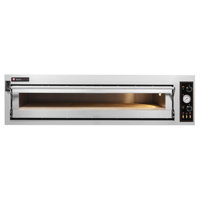 Piec do pizzy elektryczny, sterowanie manualne, piekarniczy modułowy szamotowy, szeroki, 6x 40 cm, 4x 600x400 mm, 1540x985x410 mm | RESTO QUALITY, BAKE 6/L