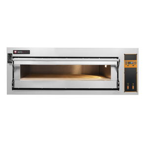Piec do pizzy elektryczny, sterowanie elektroniczne, piekarniczy modułowy szamotowy, 6x 40 cm, 4x 600x400 mm, 1130x1400x410 mm | RESTO QUALITY, BAKE D6