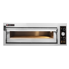 Piec do pizzy elektryczny, sterowanie manualne, piekarniczy modułowy szamotowy, 6x 40 cm, 4x 600x400 mm, 1130x1400x410 mm | RESTO QUALITY, BAKE 6