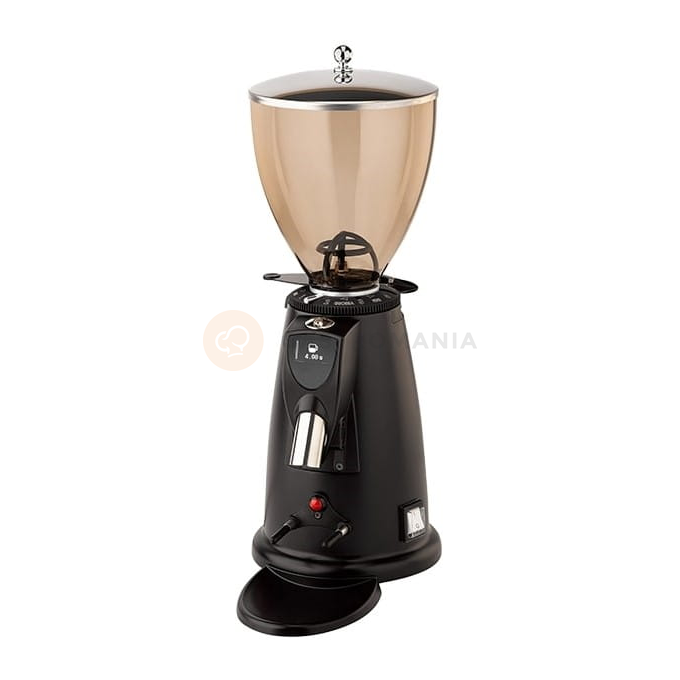 Automatyczny młynek do kawy, żarnowy, 1 kg, 194x308x430 mm, aluminiowy korpus, czarny mat | ELEKTRA, MXDM