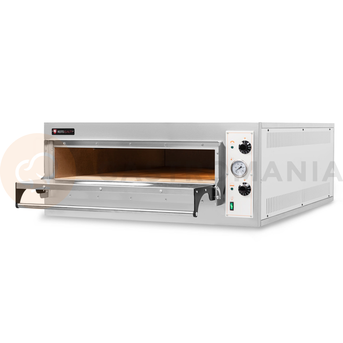 Piec do pizzy jednokomorowy elektryczny, 6x 33 cm, 930x1140x400 mm | RESTO QUALITY, One 6