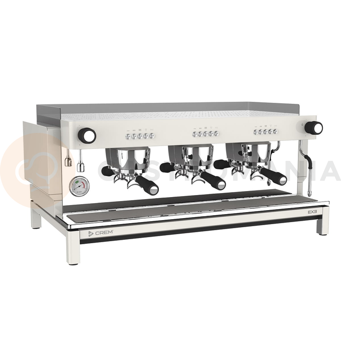 Ekspres do kawy 3-grupowy, biały, 17,5 l, 4,35 kW, 990x575x465 mm | CREM, Entry Version EX3 3GR W
