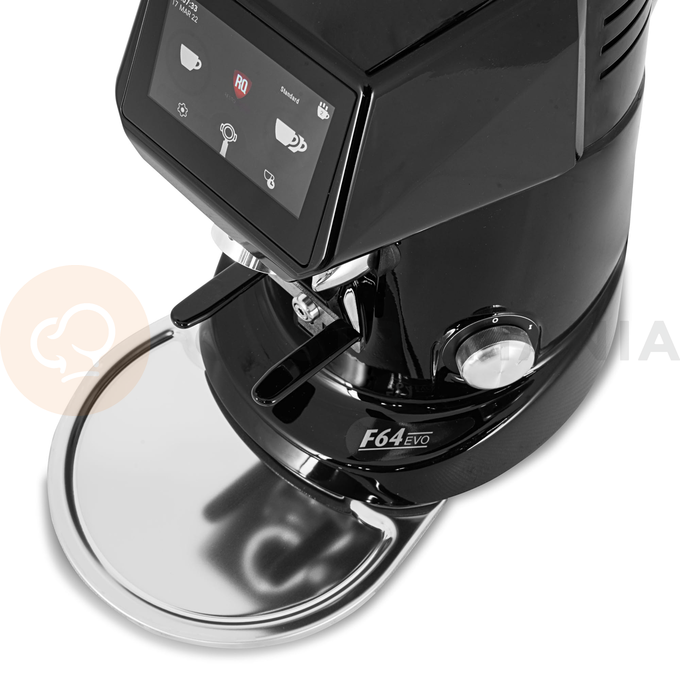 Automatyczny młynek do kawy z wbudowaną wagą, czarny, 1,5 kg, 230x270x615 mm | RESTO QUALITY, F64EVO NERO