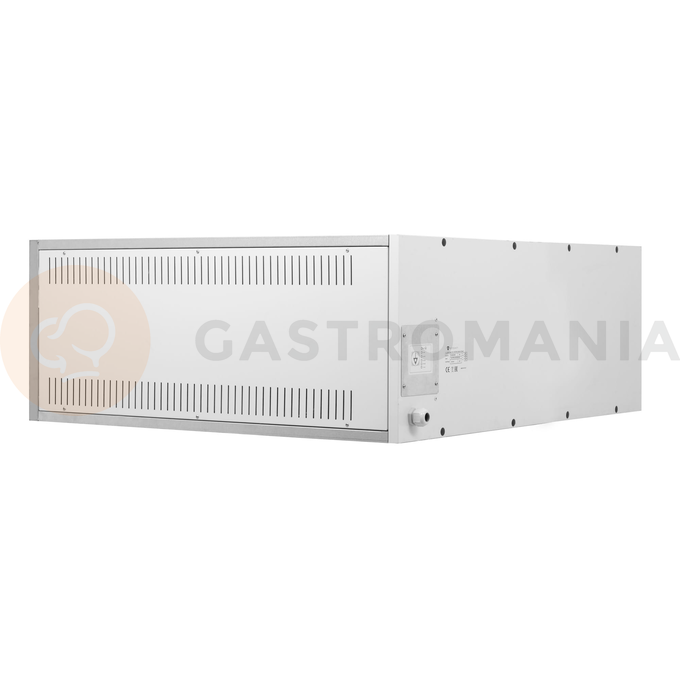 Piec do pizzy elektryczny, sterowanie manualne, piekarniczy modułowy szamotowy, 4x 40 cm, 2x 600x400 mm, 1130x985x410 mm | RESTO QUALITY, BAKE 4