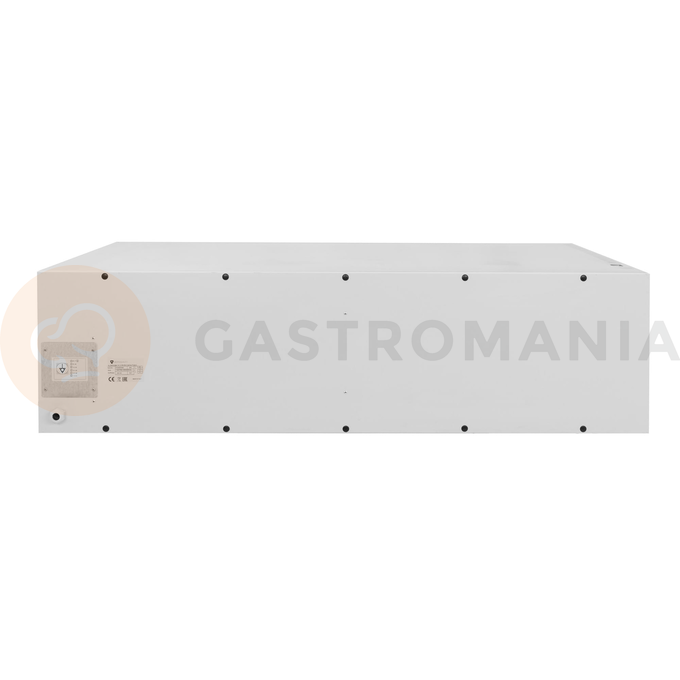 Piec do pizzy elektryczny, sterowanie manualne, piekarniczy modułowy szamotowy, szeroki, 6x 40 cm, 4x 600x400 mm, 1540x985x410 mm | RESTO QUALITY, BAKE 6/L