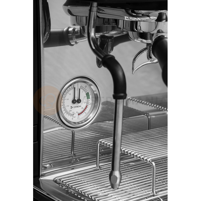 Ekspres do kawy 2-grupowy, czarny, 6 l, 2,8 kW, 575x575x465 mm | CREM, Top Version EX3 Mini 2GR B PID