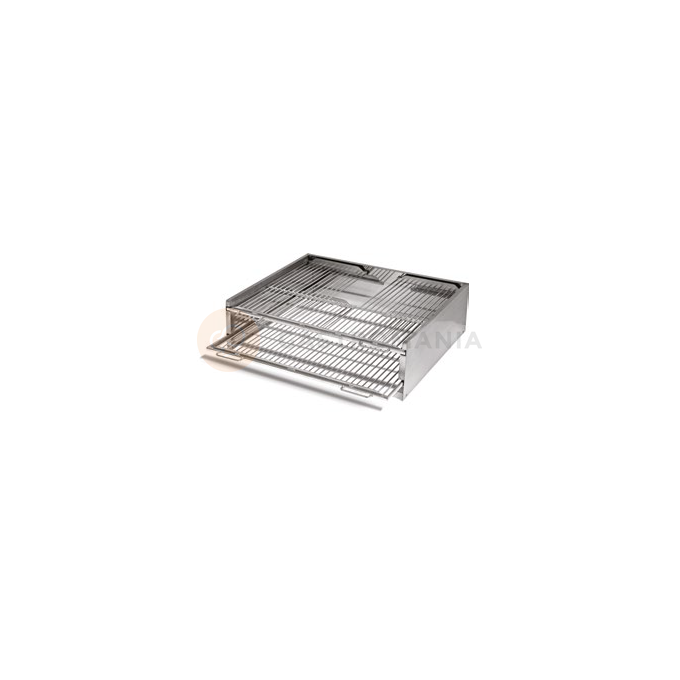 Górny grill do pieca-grilla na węgiel drzewny 715x630x251 mm | RESTO QUALITY, RQ.PKF-40-US