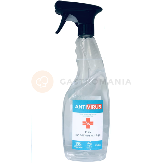 Płyn do dezynfekcji rąk i powierzchni 750 ml | RESTO QUALITY, Antivirus