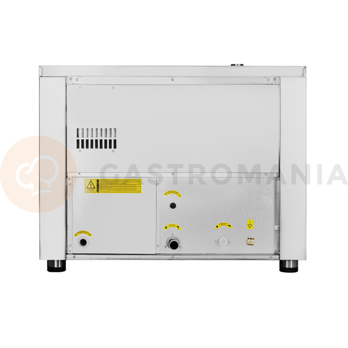 Piec konwekcyjno-parowy, 4xGN1/1, 4x 600x400 mm, sonda, 9 programów, 5,45 kW, 840x910x670 mm | RESTO QUALITY, FED04