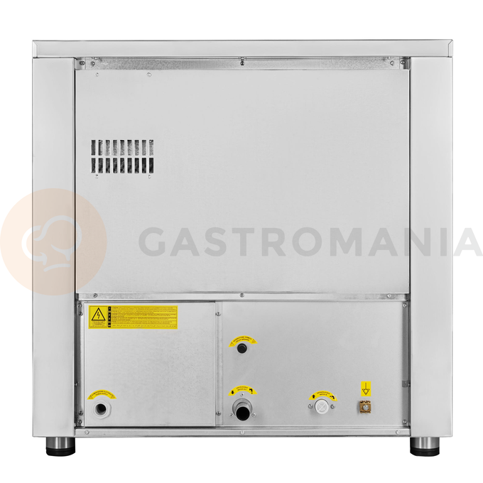 Piec konwekcyjno-parowy, 6xGN1/1, 6x 600x400 mm, sonda, 9 programów, 7,65 kW, 840x910x830 mm | RESTO QUALITY, FED06