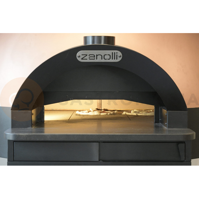 Piec do pizzy neapolitańskiej 6x 33 cm, 500°C, 1620x1800x2160 mm | ZANOLLI, AUGUSTO 6 E
