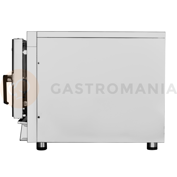 Piec konwekcyjno-parowy, 4xGN1/1, 4x 600x400 mm, sonda, 9 programów, 5,45 kW, 840x910x670 mm | RESTO QUALITY, FED04