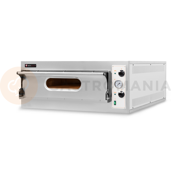 Piec do pizzy jednokomorowy elektryczny, 6x 33 cm, 930x1140x400 mm | RESTO QUALITY, One 6