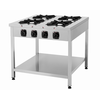 Kuchnia gazowa wolnostojąca 4 palnikowa, 28 kW, 900x900x850 mm | RESTO QUALITY, RQ403559