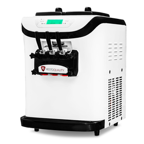 Maszyna do lodów włoskich, nastawna, 2 smaki + mix, 2x 5,8 l, 20 l/h, 530x685x805 mm | RESTO QUALITY, RQ208S