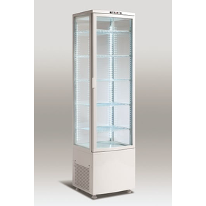 Witryna chłodnicza, cukiernicza, LED, 270 l, 515x485x1895 mm | RESTO QUALITY, RT280