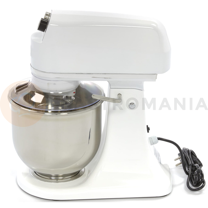 Mikser planetarny, 7 l, min/max. wsad ciasta: 0,2/2 kg, biały, 240x425x425 mm | RESTO QUALITY, RQB7-W