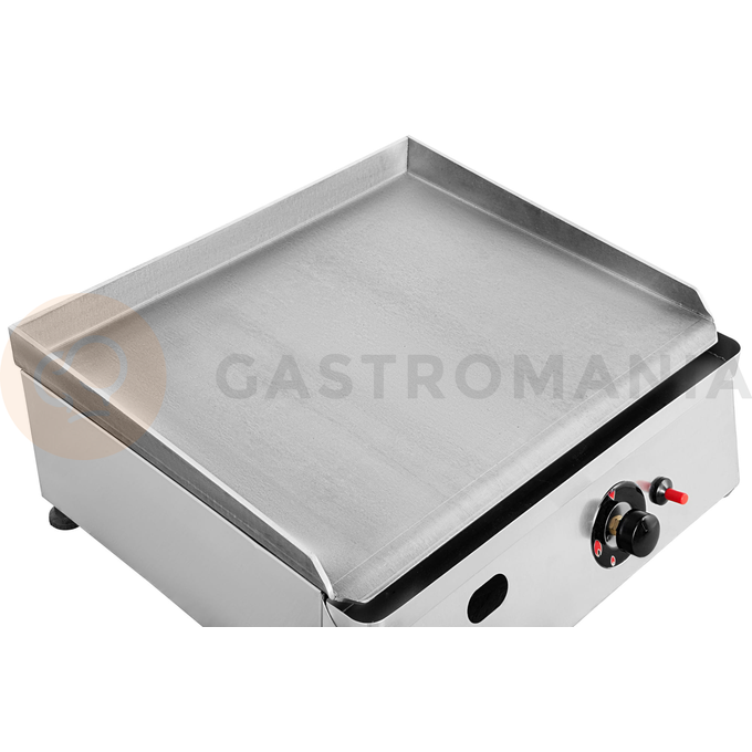 Płyta grillowa gazowa, gładka, 6,4kW, 505x505x225 mm | RESTO QUALITY, RQG30952