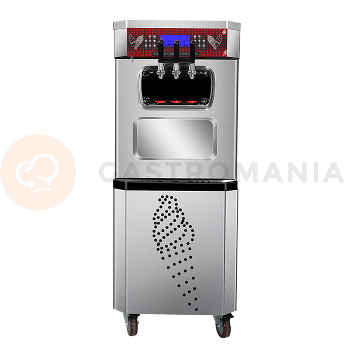 Maszyna do lodów włoskich, 2 smaki + mix, 2x 8 l, 52-58 l/h, 540x730x1440 mm | RESTO QUALITY, RQ588CEJL