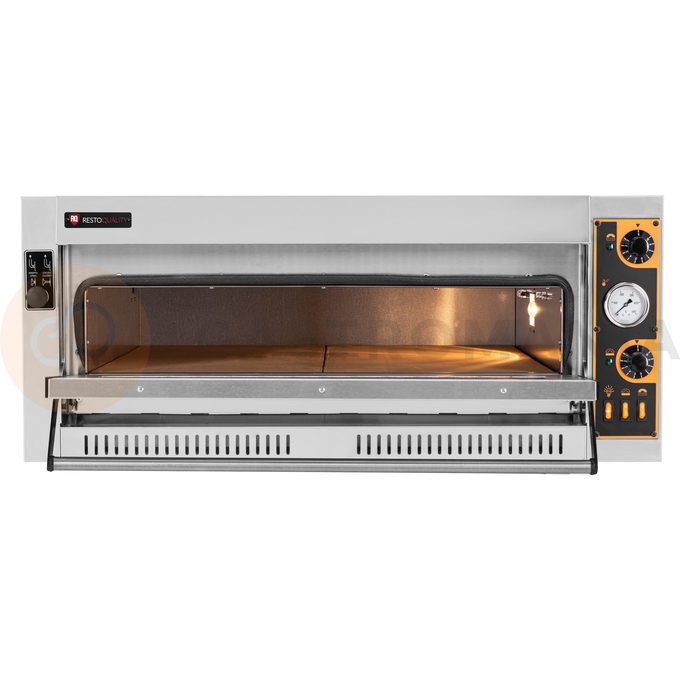 Piec do pizzy elektryczny, jednokomorowy, sterowanie manualne, 6x 36 cm, 950x1265x395 mm | RESTO QUALITY, TOP 6 XL