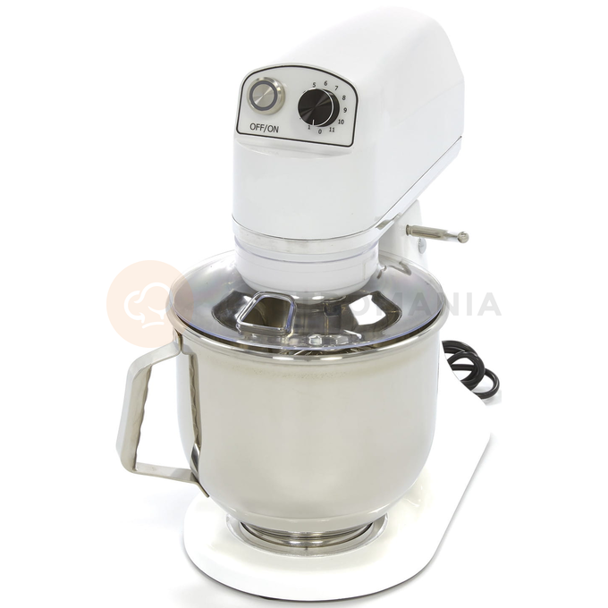 Mikser planetarny, 7 l, min/max. wsad ciasta: 0,2/2 kg, biały, 240x425x425 mm | RESTO QUALITY, RQB7-W