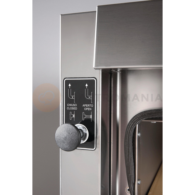 Piec do pizzy elektryczny, jednokomorowy, sterowanie elektroniczne, 4x 36 cm, 950x905x395 mm | RESTO QUALITY, TOP D 4 XL