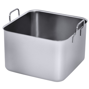 Kwadratowy wkład do gotowania w kąpieli wodnej, 4 l, 240x240x80 mm | CONTACTO, Series A