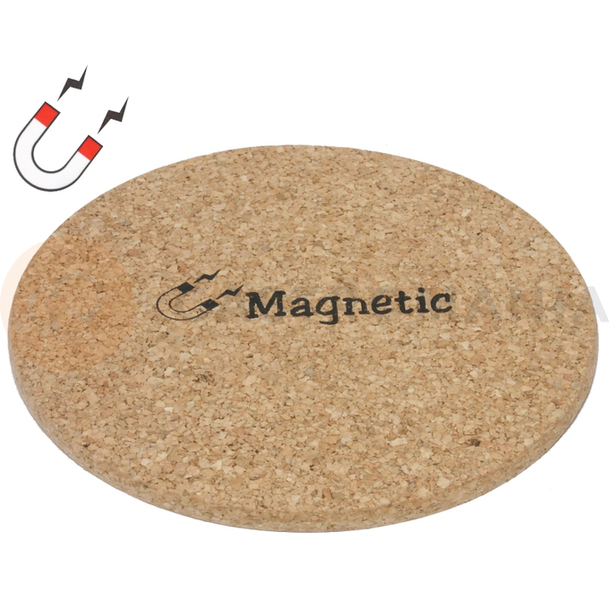 Podkładka korkowa z magnesem pod patelnie, średnica 195 mm | CONTACTO, 5764/220