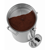 Ekspres przelewowy do kawy, filtr okrągły, 13,2 l, 370x360x533 mm | BARTSCHER, Silver 1300