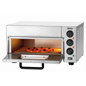 Piec do pizzy elektryczny, kompaktowy, 2 kW, 230 V, 1x 40 cm, 565x585x265 mm | BARTSCHER, ST415